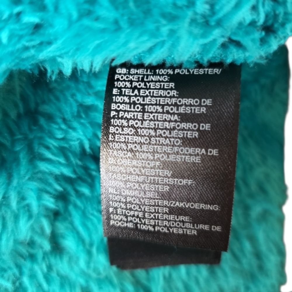 The North Face Osito Fleece in Midnight Petrol Full Zip Jacket Size Small - Picture 9 of 9